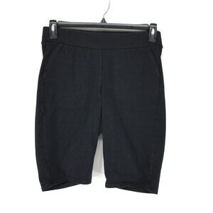 Torrid 11'' Pocket Bike Short Women's Plus 1/1X Black Stretch Activewear Gym